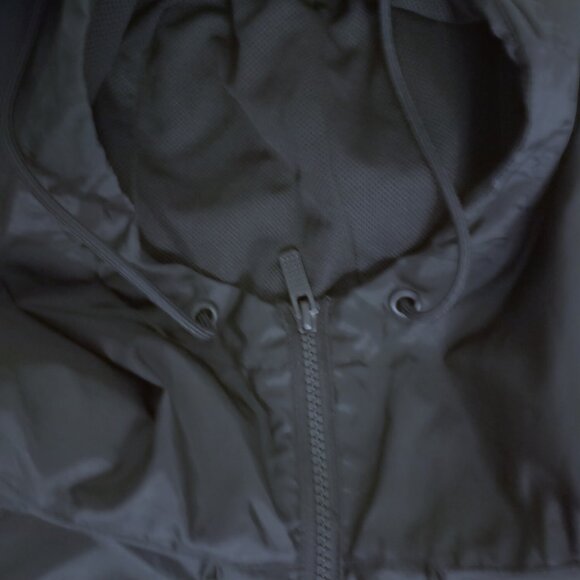 Nike Black Windrunner Hooded Jacket – Lightweight Zip-Up Windbreaker, Size S (Me - Picture 10 of 11